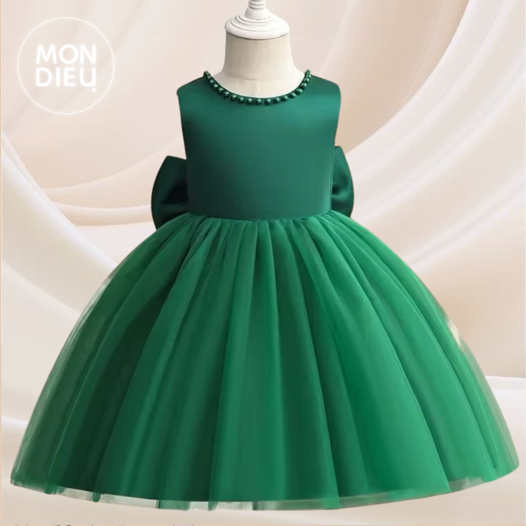 Vestido Melissa color verde para niñas