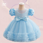 Vestido Emma color azul para niñas