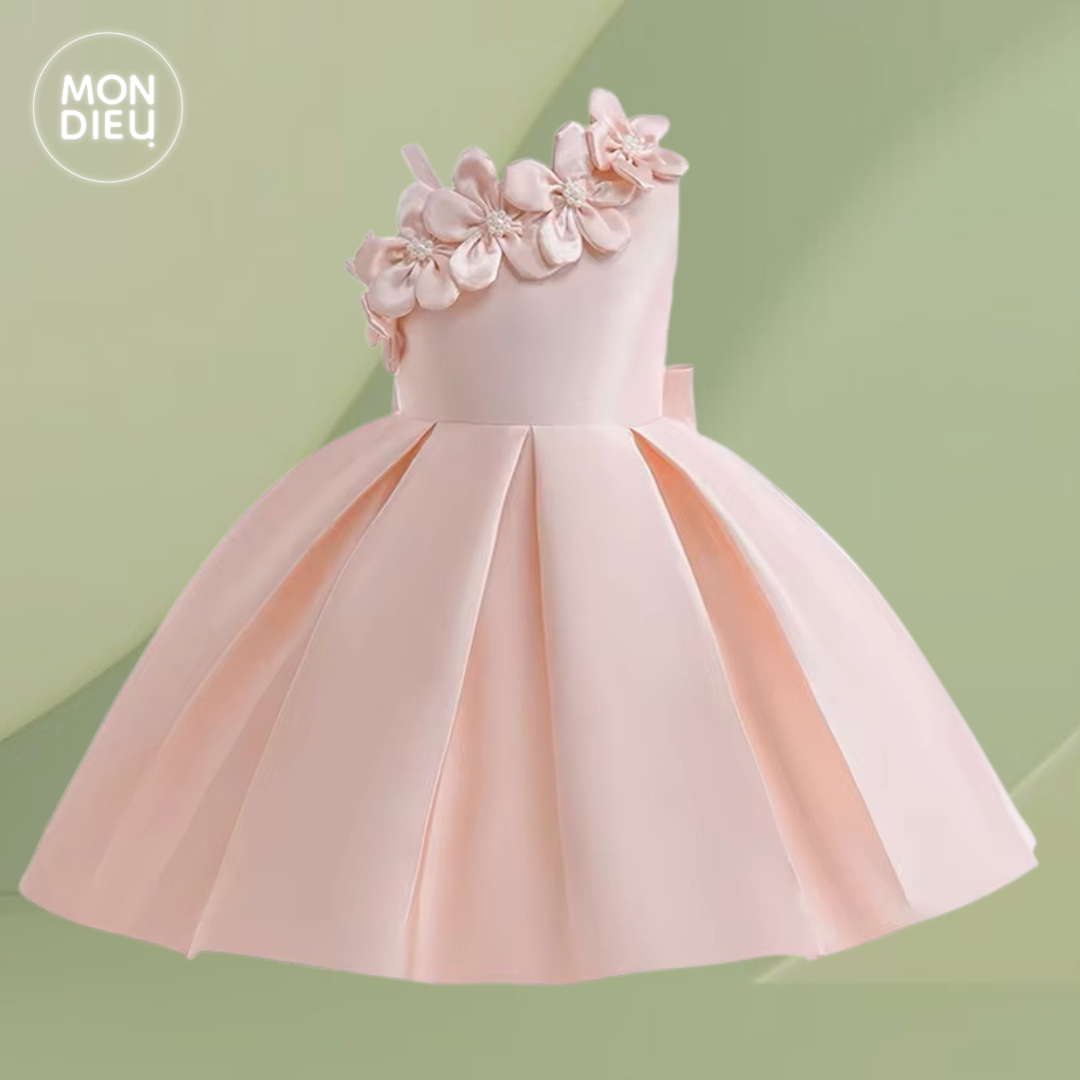 Vestido Regina color rosa para niñas