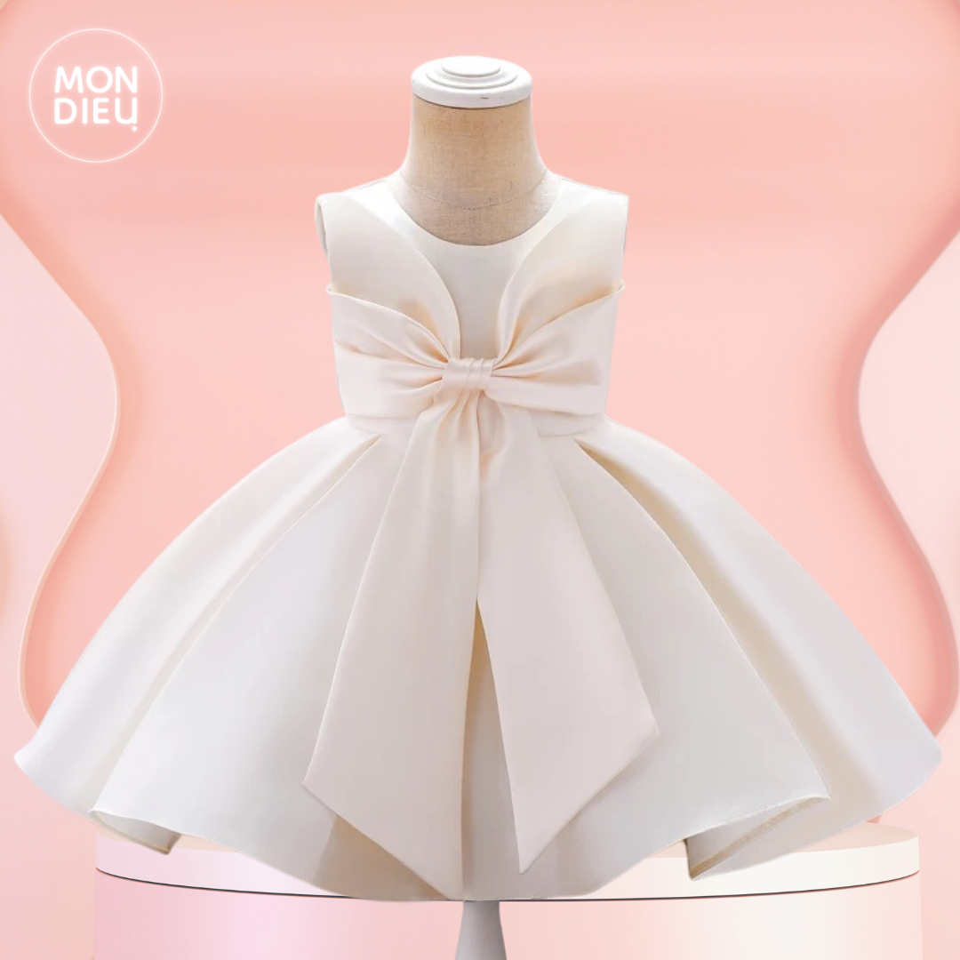 Vestido Elisa color beige para niñas