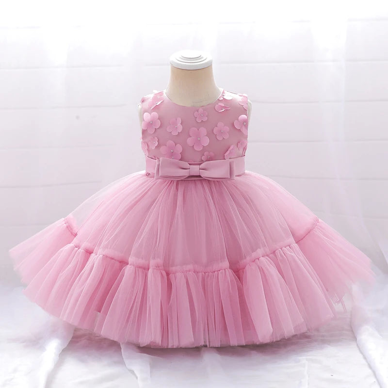 Vestido Chloe color rosa para niñas