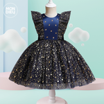 Vestido Juliett color azul para niñas