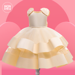 Vestido Keyli color beige para niñas