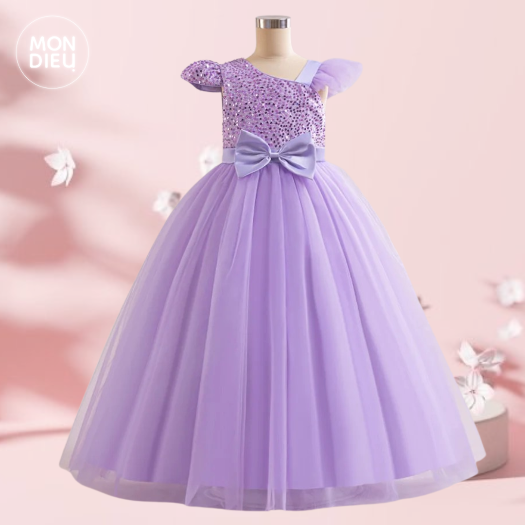 Vestido Lucia color lila para niñas