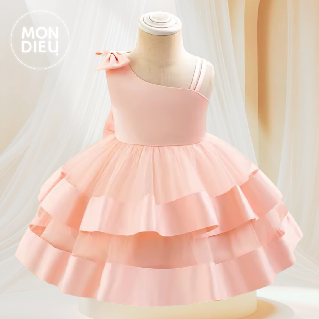 Vestido Pamela color rosa para niñas