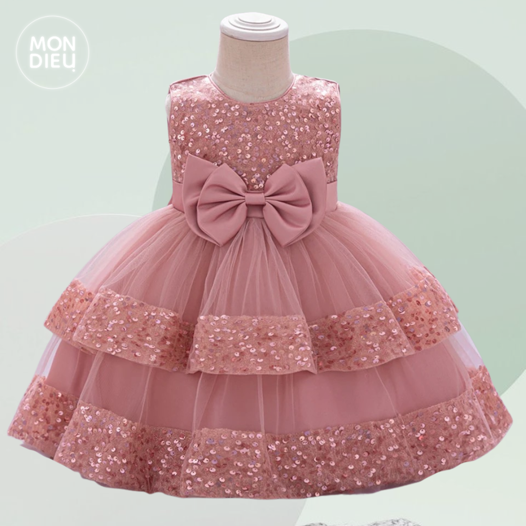 Vestido Raquel color rosa para niñas
