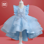 Vestido Eva color azul para niñas