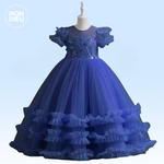 Vestido Michelle color azul para niñas