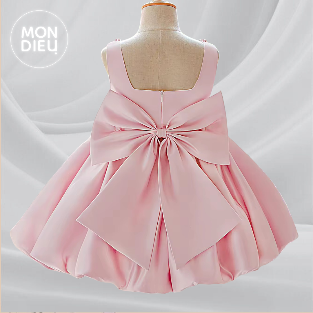 Vestido Eloisa color rosa para niñas