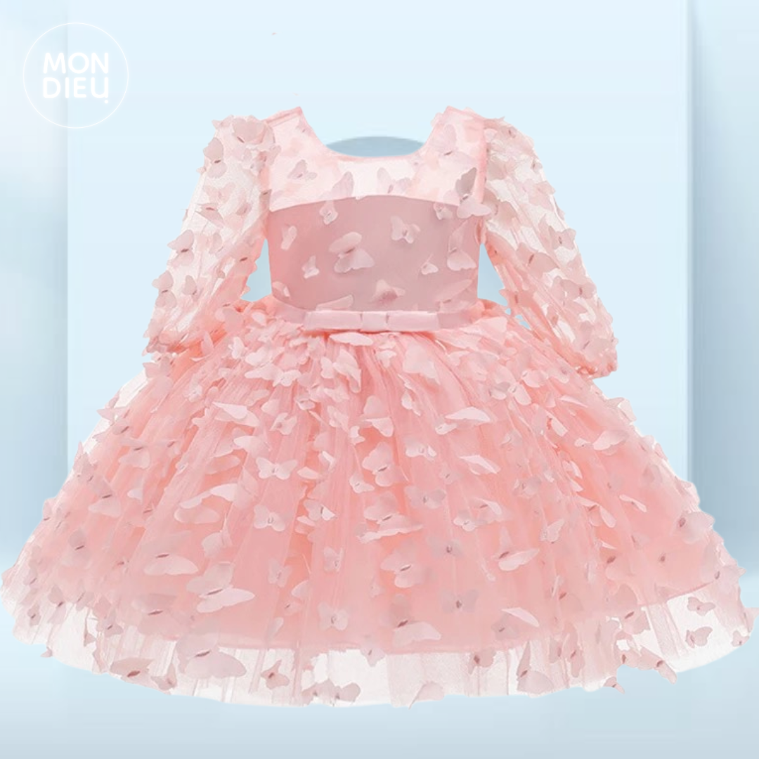 Vestido Kim color rosa para niñas