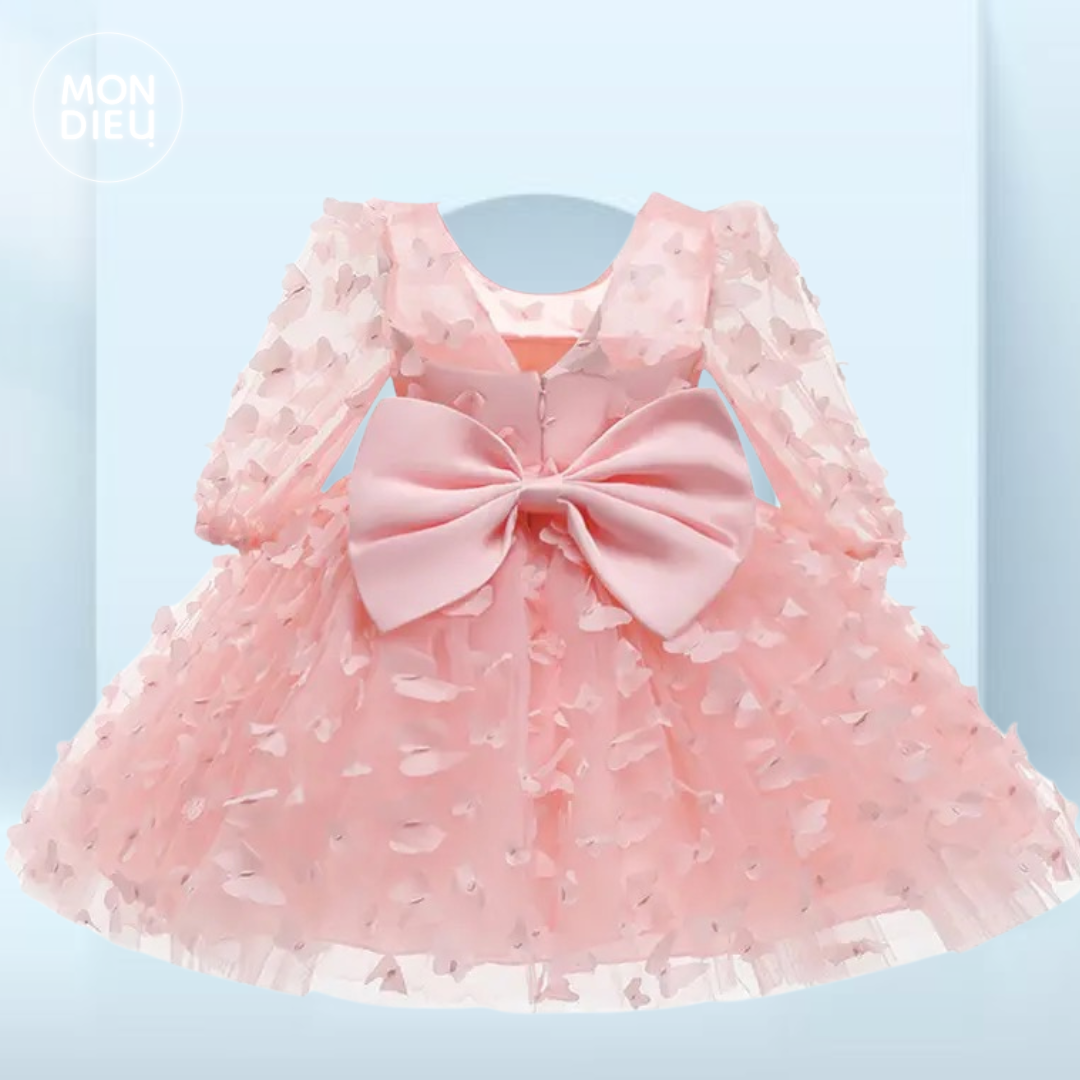 Vestido Kim color rosa para niñas