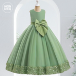 Vestido Ivonne color verde para niñas