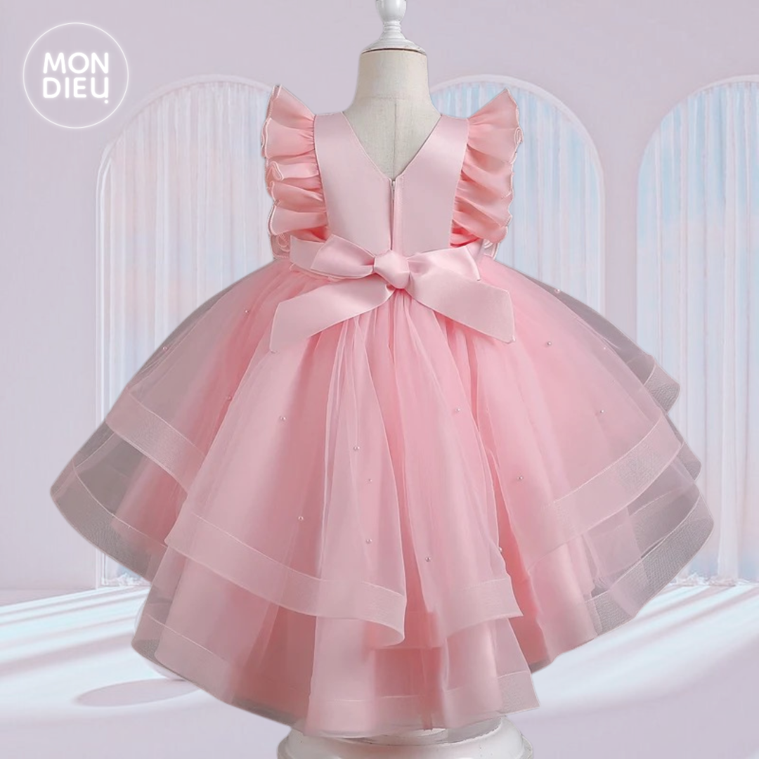 Vestido Eva color rosa para niñas