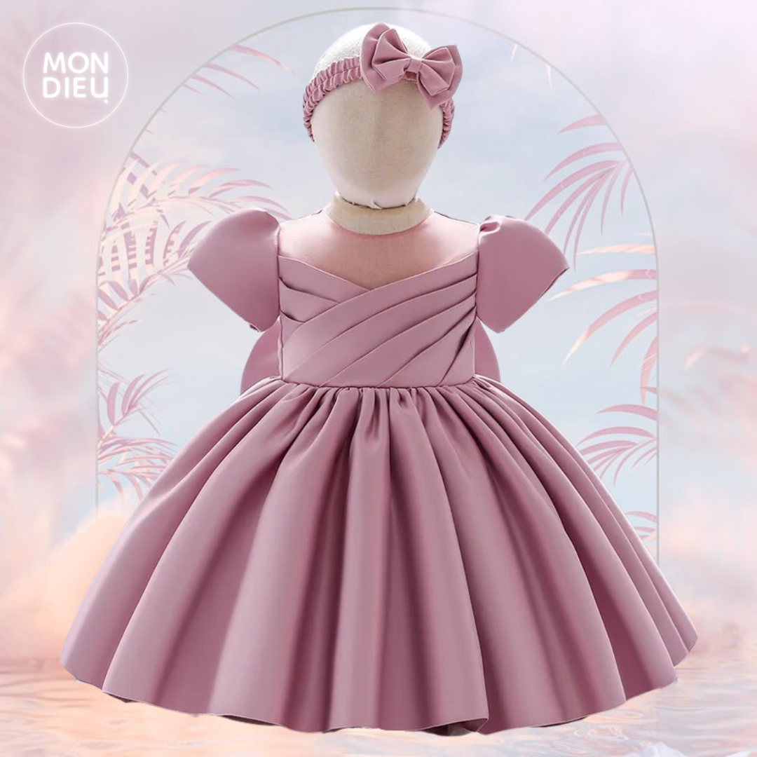 Vestido Madison color rosa para niñas