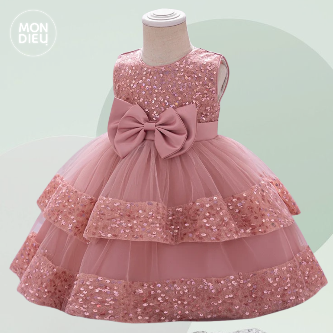 Vestido Raquel color rosa para niñas