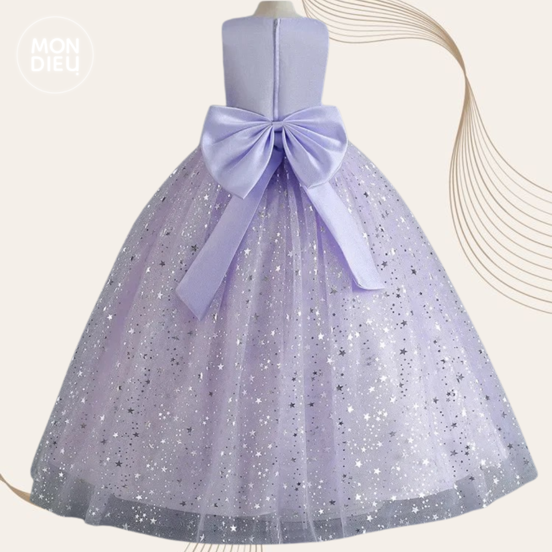 Vestido Luciana color lila para niñas