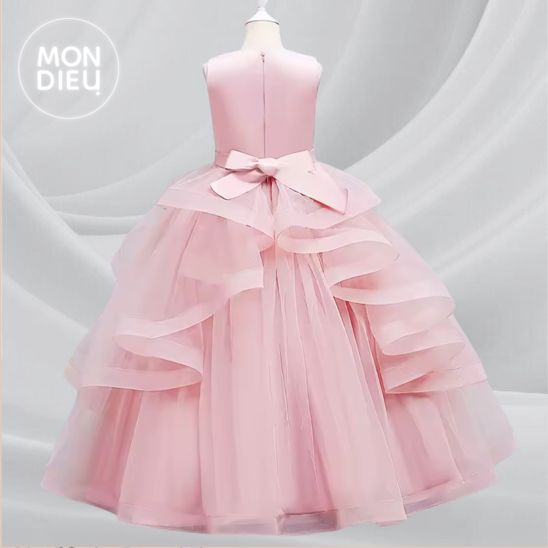 Vestido Arantxa color rosa para niñas