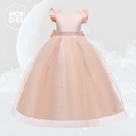 Vestido Emily color beige para niñas