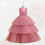 Vestido Tanya color rosa para niñas