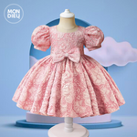 Vestido Sandra color rosa para niñas