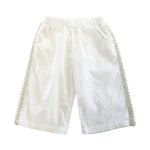 Pantalon blanco para niñas