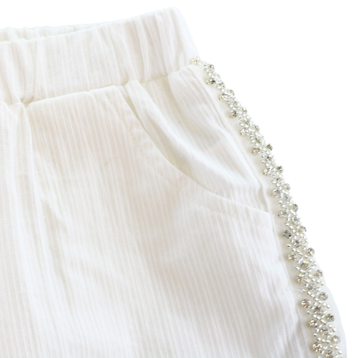 Pantalon blanco para niñas