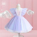 Vestido Yaneth color azul para niñas