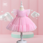 Vestido Selene color rosa para niñas