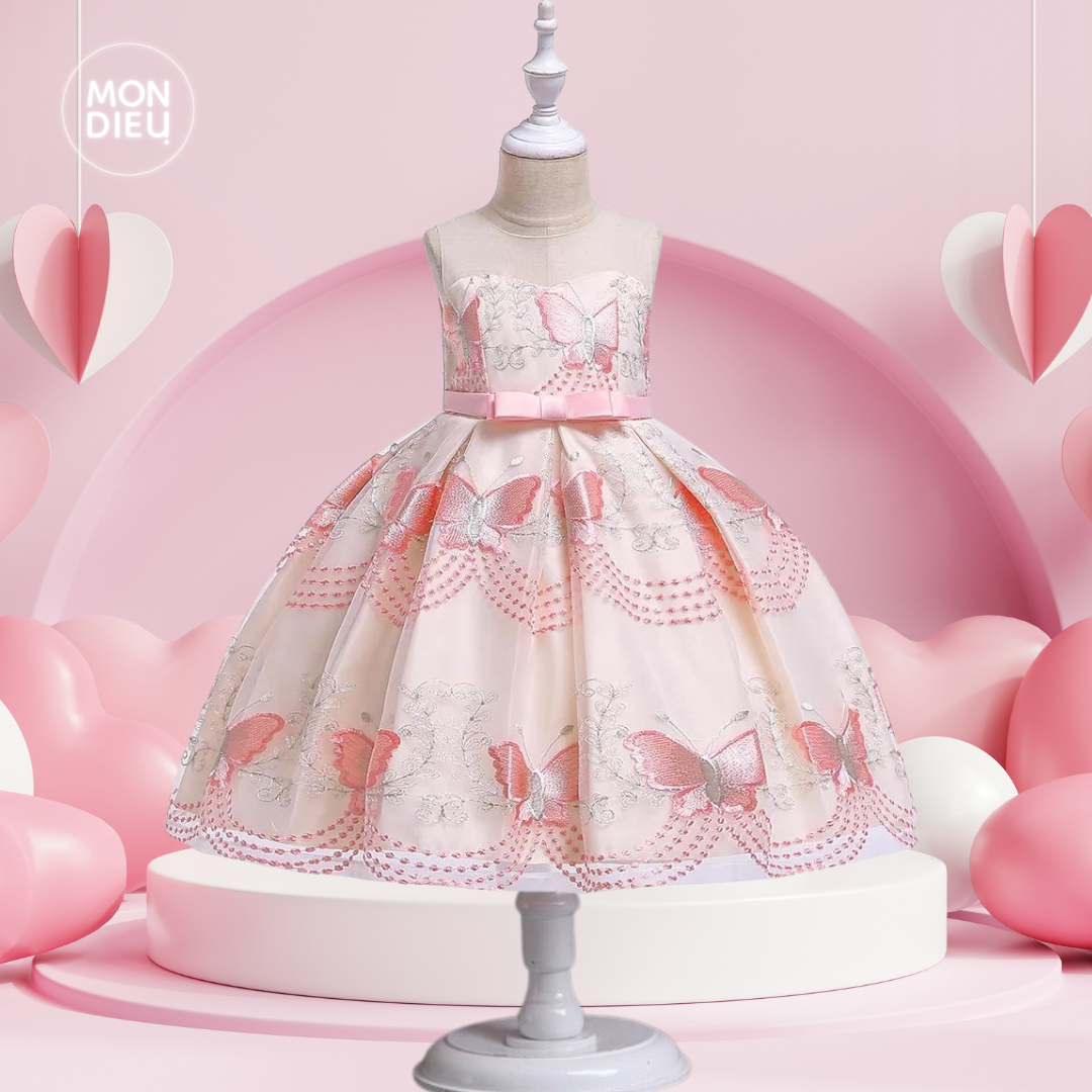Vestido Marisol color rosa para niñas