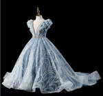 Vestido Morgan color azul para niñas