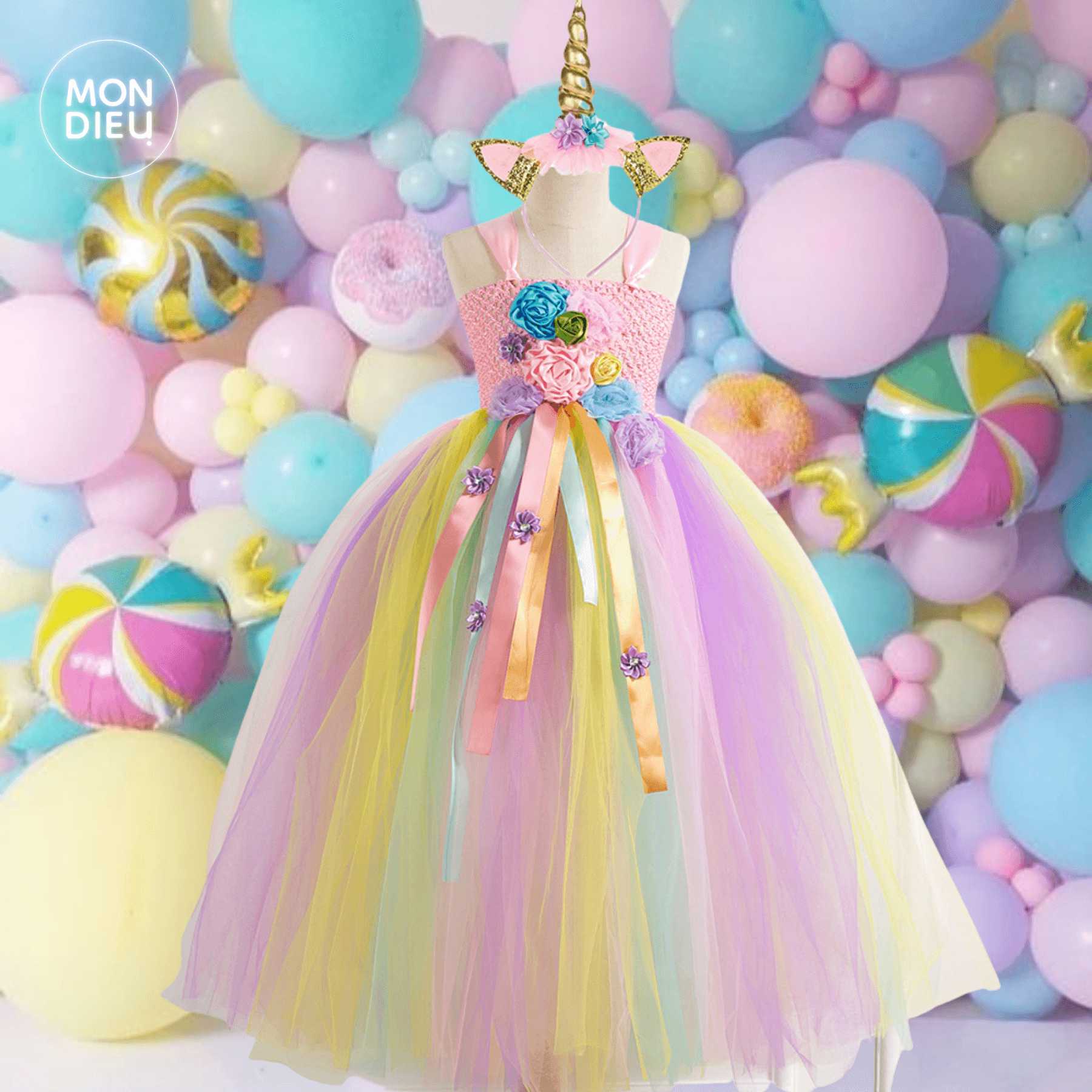 unicornio para niñas Mondieu Vestidos