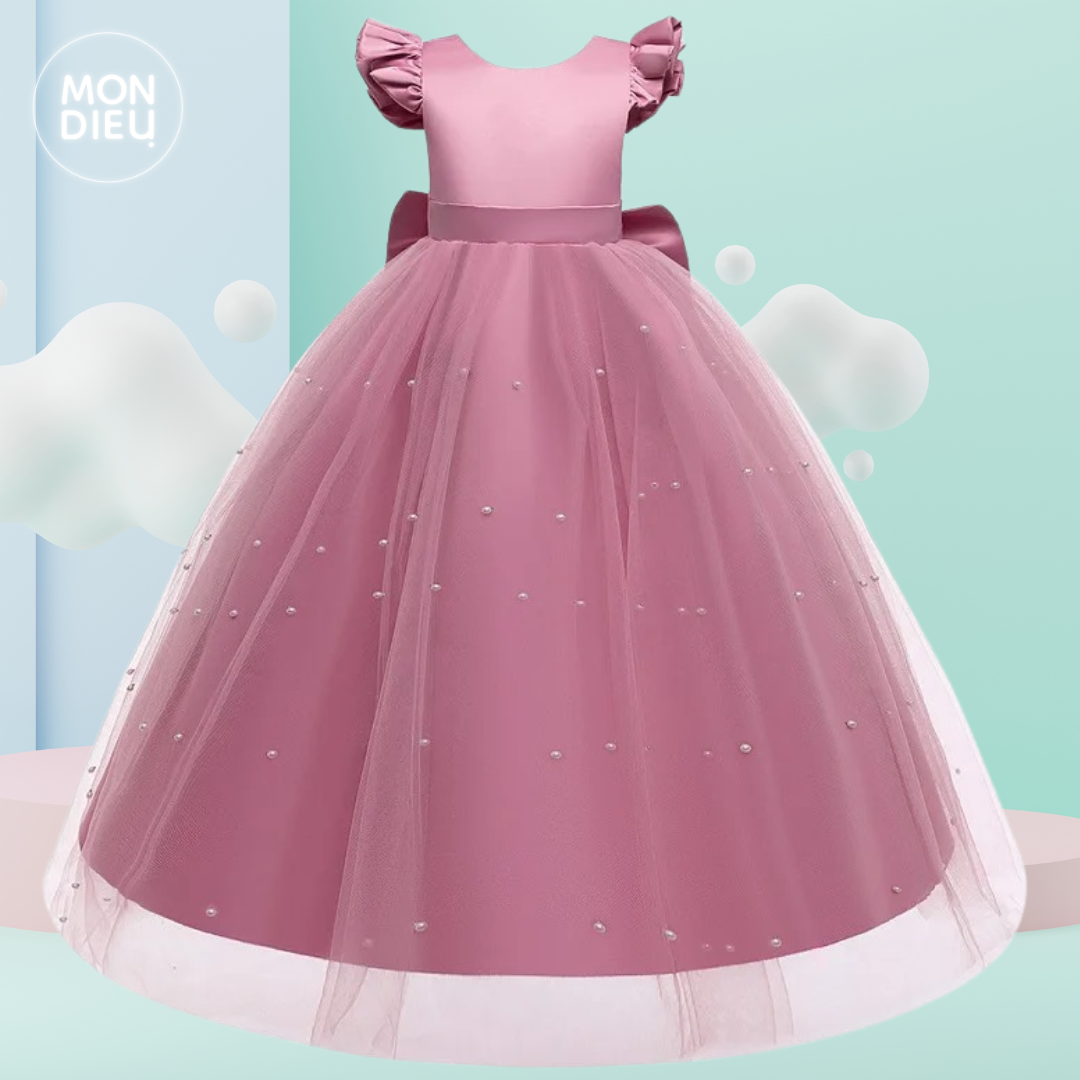 Vestido Emily color rosa para niñas