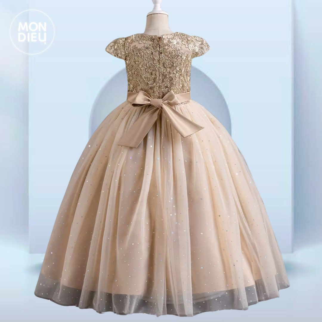 Vestido Susi color beige para niñas