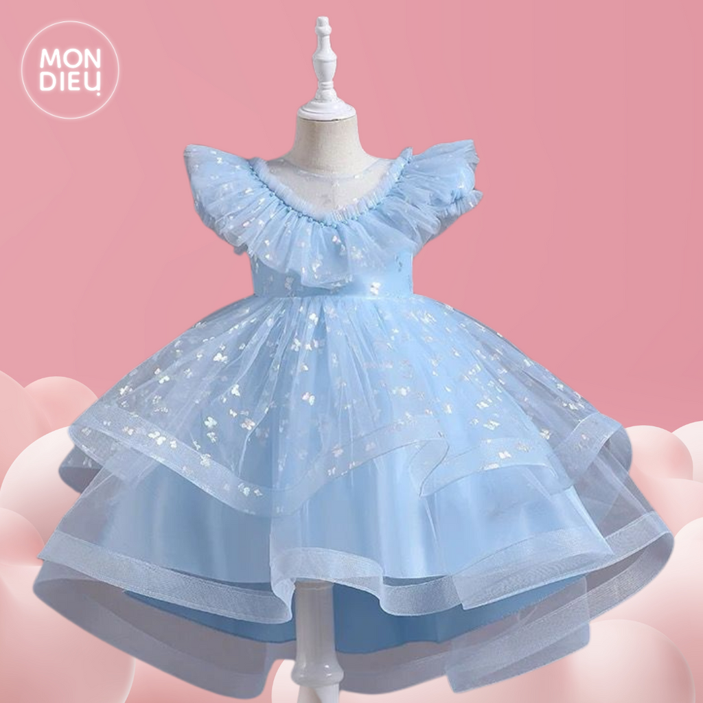 Vestidos azul cielo cortos best sale