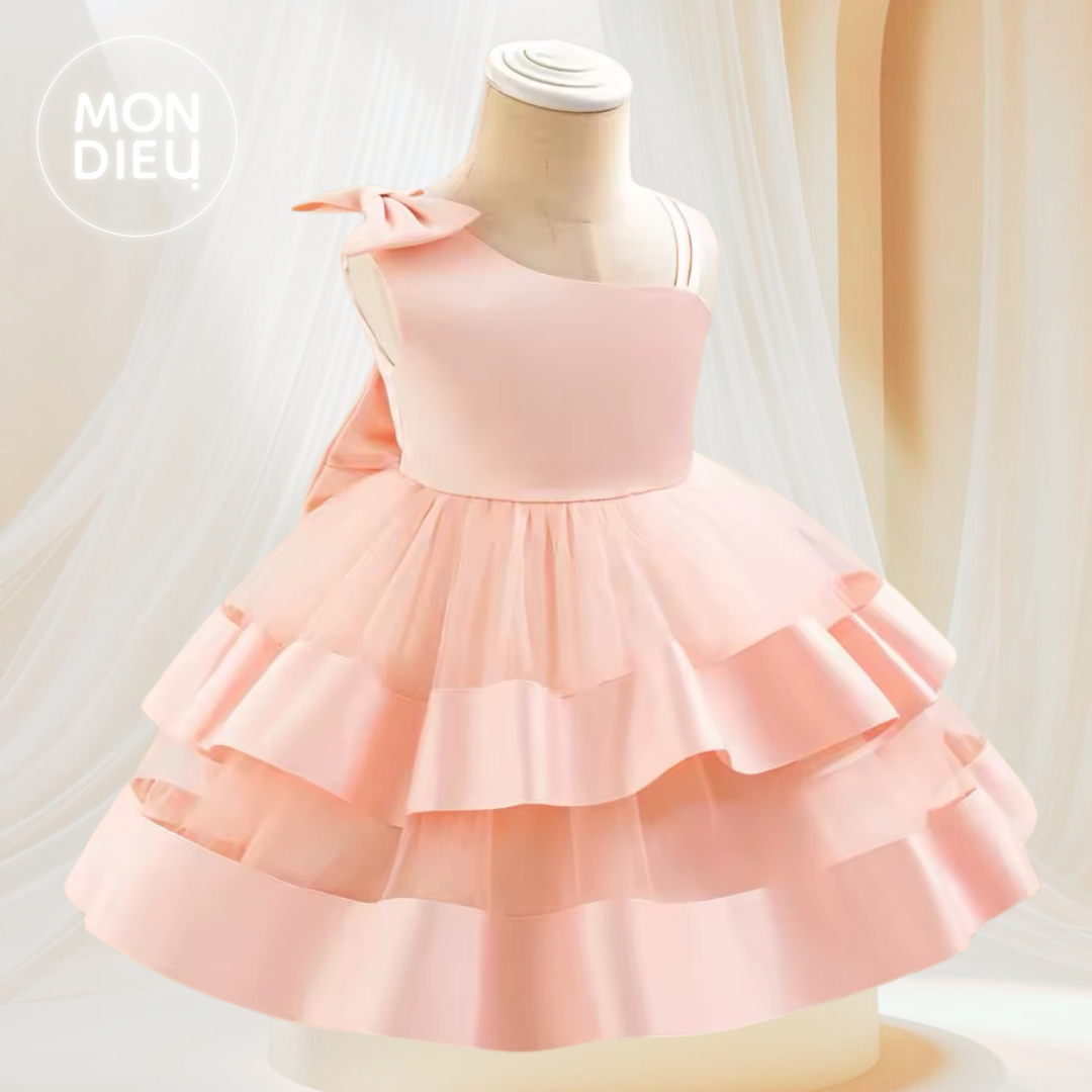 Vestido Pamela color rosa para niñas