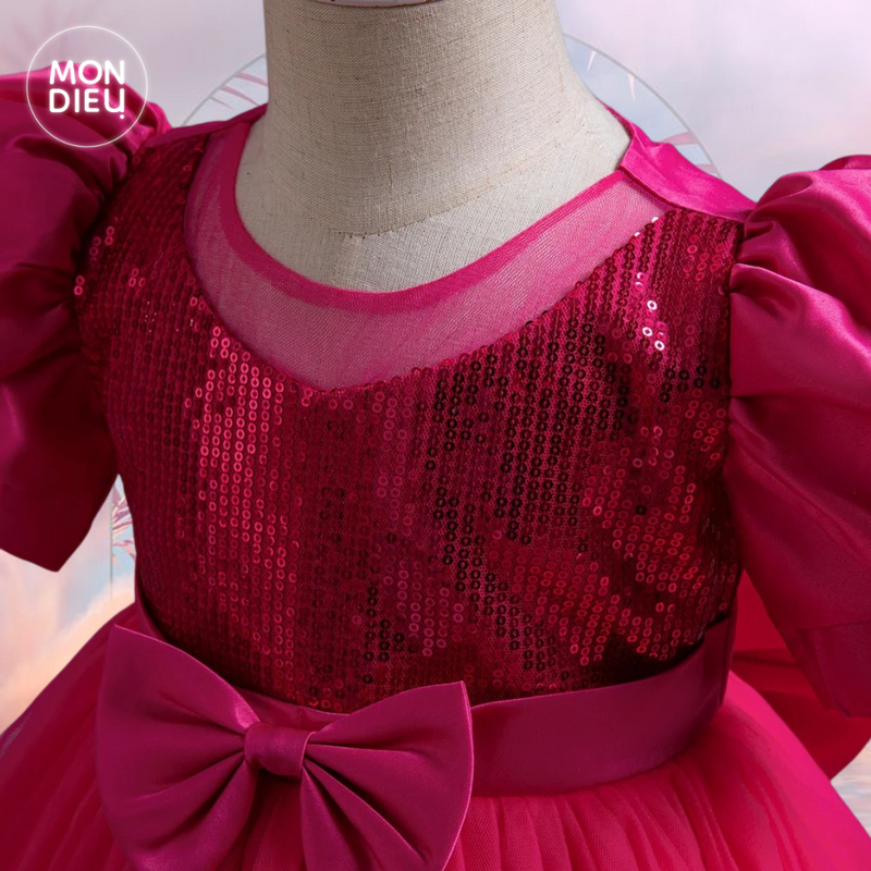 Vestido Emma color rosa para niñas