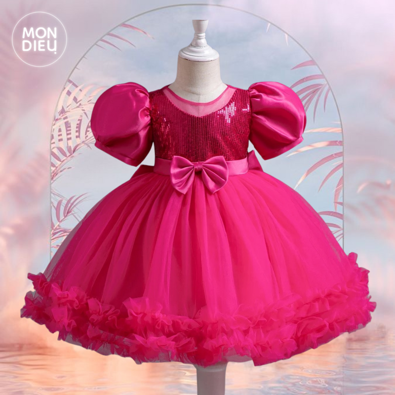 Vestido Emma color rosa para niñas
