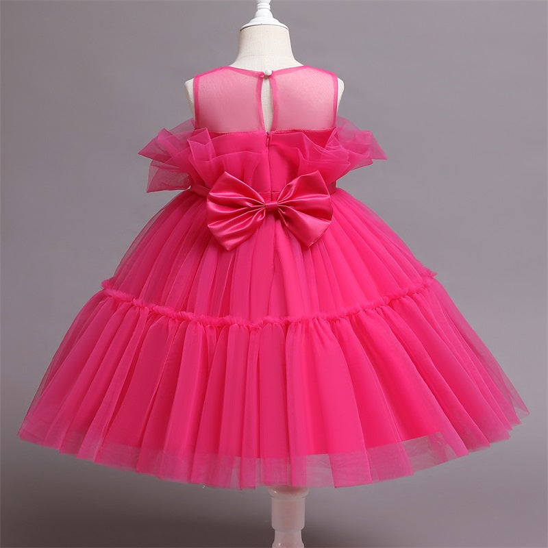 Vestido Odette color rosa para niñas