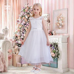 Vestido Erika color blanco para niñas Mon Dieu!