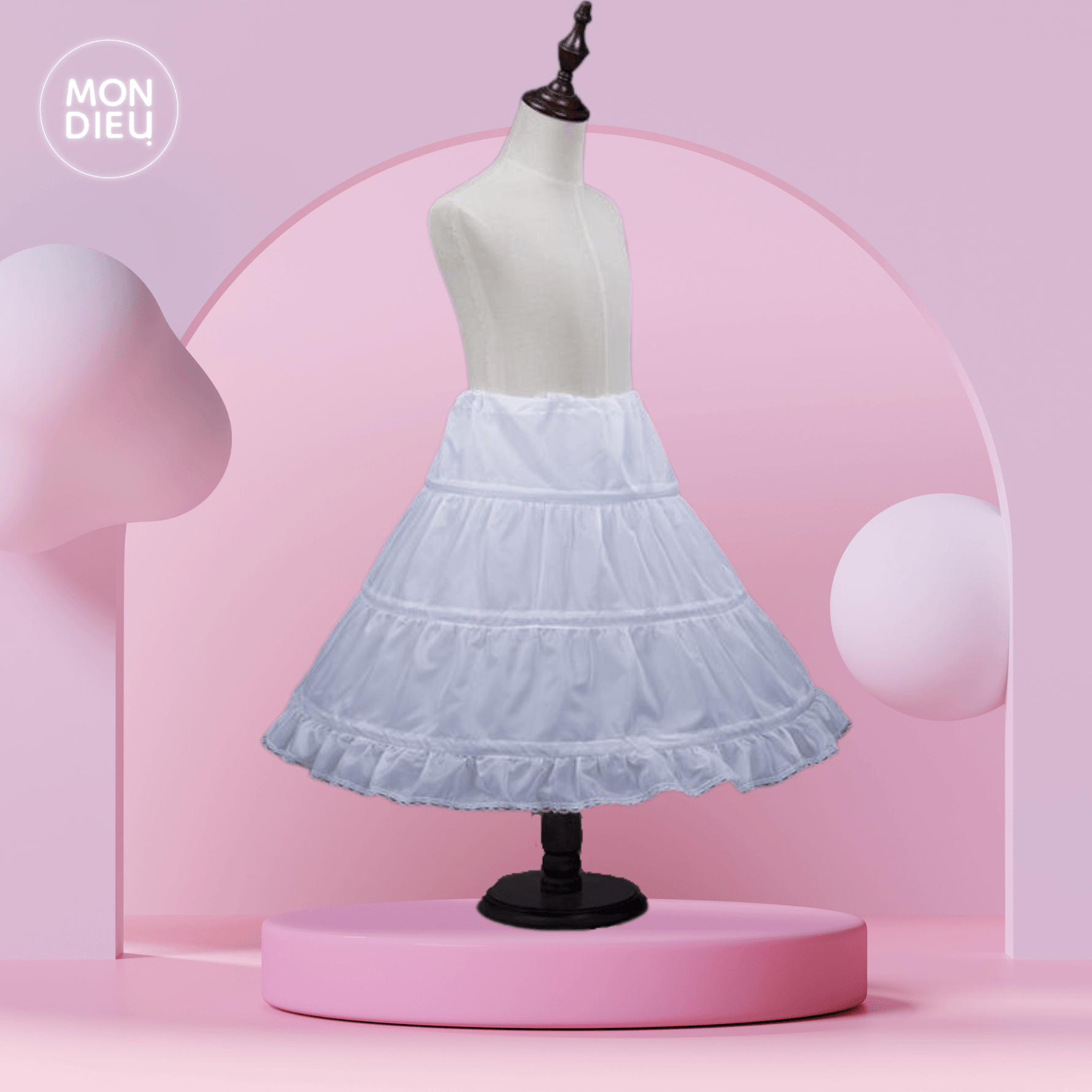 Crinolina para vestido de niña Mondieu!