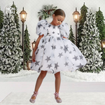 Vestido Monse color blanco para niñas Mon Dieu!