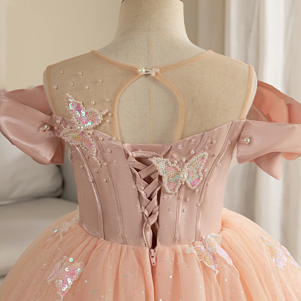 Vestido Marina color rosa para niñas