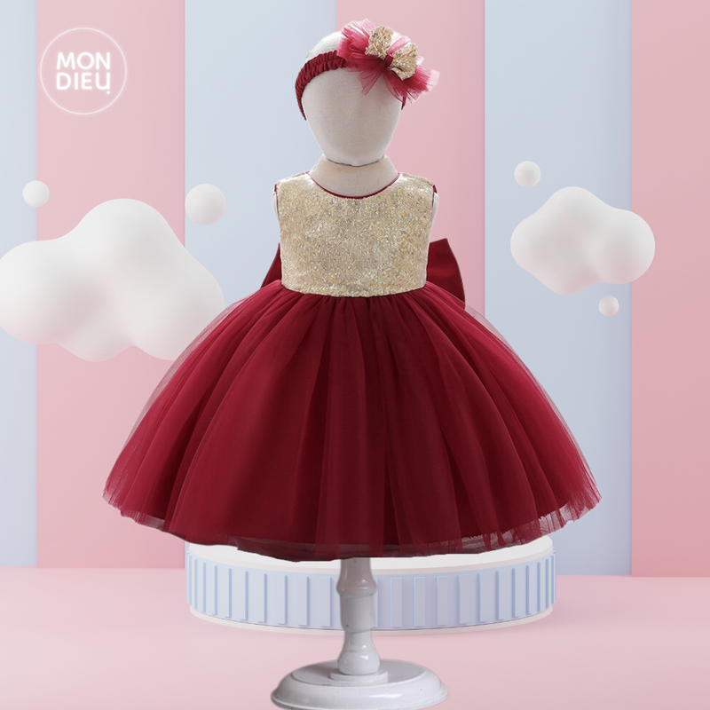 Vestido corto elegante para niñas – Mondieu Vestidos