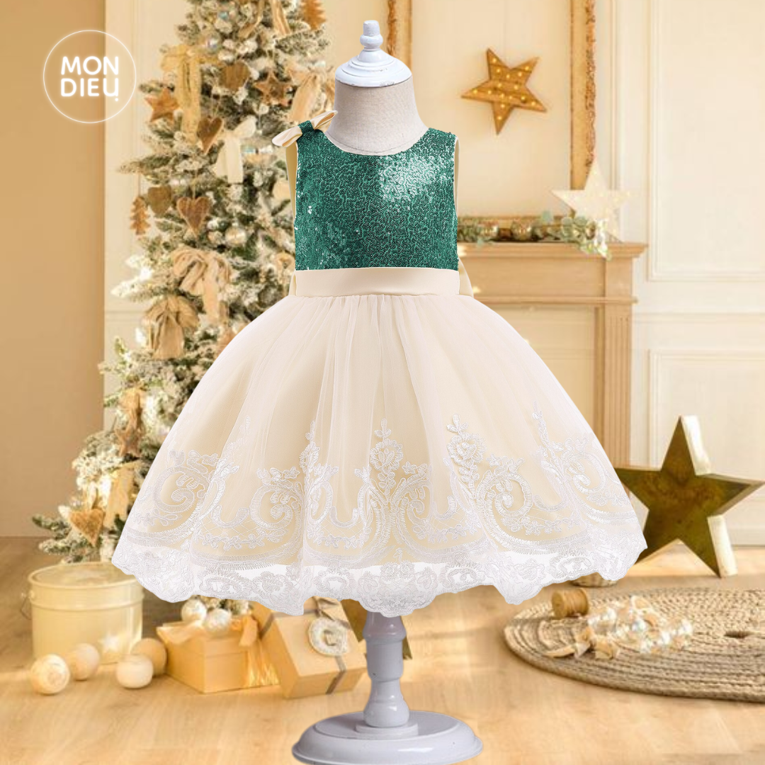 Vestido corto elegante para niñas