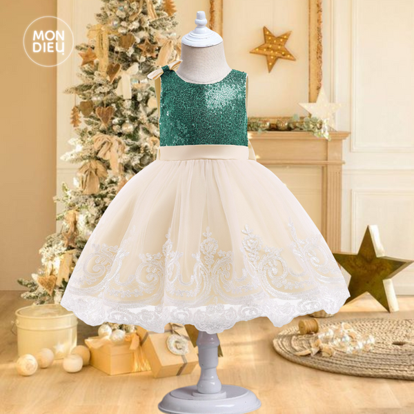 Vestido corto elegante para niñas