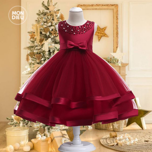 Vestido corto elegante para niñas
