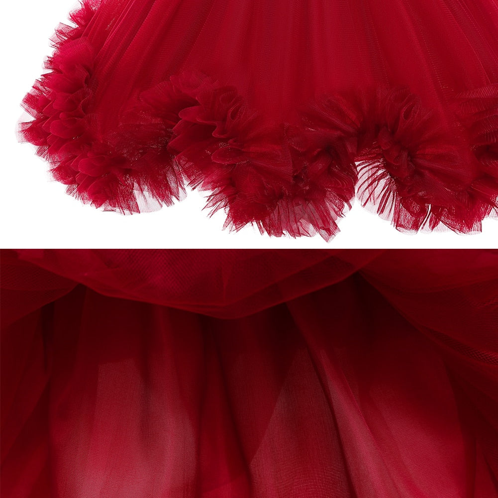Vestido corto elegante para niñas