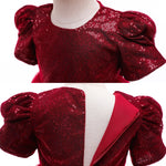 Vestido corto elegante para niñas