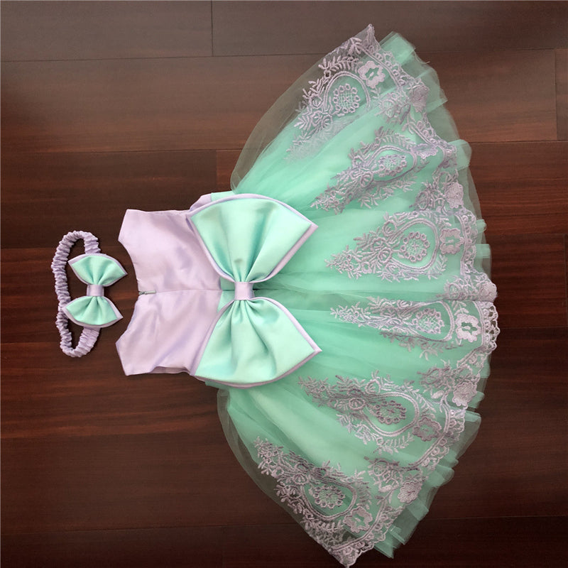 vestido para niñas elegantes