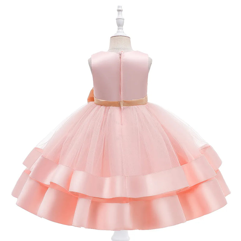 Vestido Paula color rosa para niñas